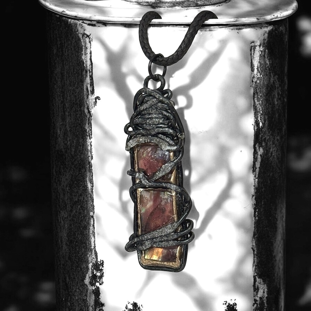 5 For $25💫Gothic Wicked Tile Pendant Necklace